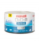 DVD-R SIN CAJA X UNIDAD, MAXELL