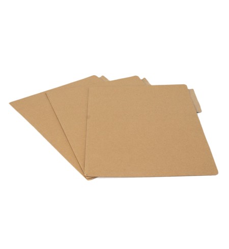 FOLDER KRAFT DOBLADO Y TERMOSELLADO X5 UNIDADES