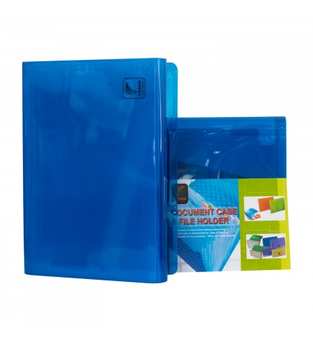 ARCHIVADOR TIPO ACORDEON PLASTICO TAMAÑO A-4  CON BROCHE,12 BOLSILLOS,  FENIX