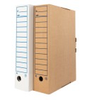 ARCHIVADOR DE CARTON PLEGABLE LOMO 8 CMS NO. 2, KRAFT, CARTONERA PICHINCHA