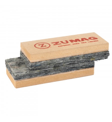 BORRADOR DE PIZARRON MADERA Y TELA, ZUMAG