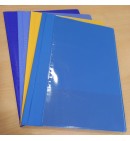 CARPETA PLASTICA UN LADO TRANSPARENTE ALMA DE CARTON CON VINCHA FENIX